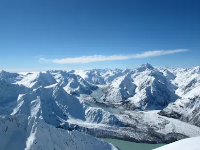 Backcountry skiing program in New Zealand’s Southern Alps