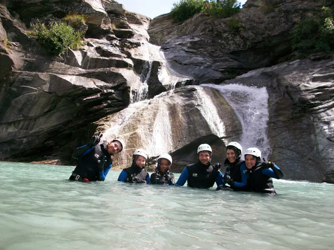 Canyoning in Ecot in Val d’Isère