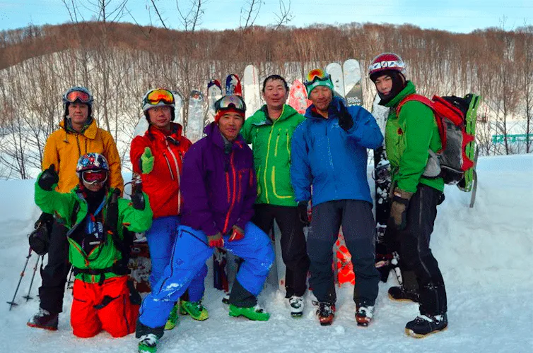 Ski touring and off piste snowboarding in Hokkaido
