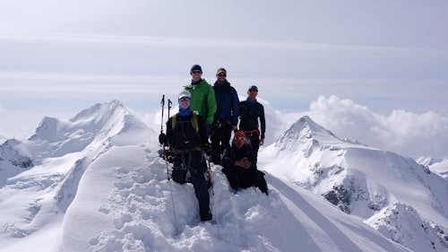 Ski Traverse in Canadian Rockies, Bow Yoho