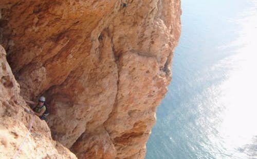 Climbing Peñon de Ifach, Alicante