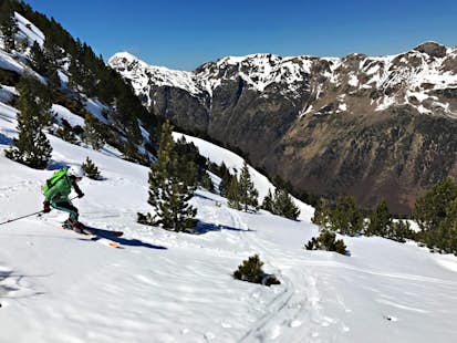 Thermal ski touring in Val d’Aran, Pyrenees