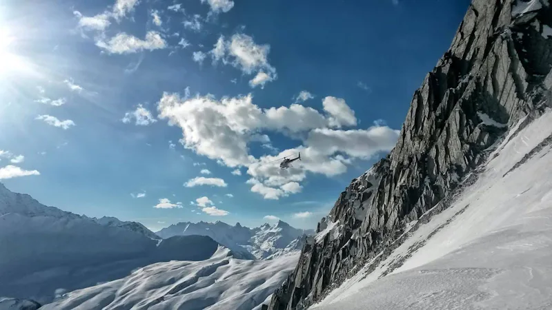 Journée d'héliski Courmayeur Mont Blanc (2 vols)