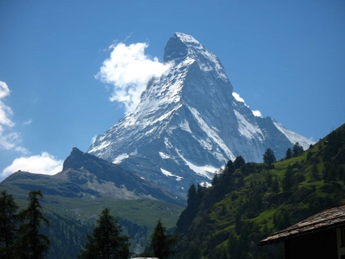 2-day Matterhorn climb via Hornli ridge, Swiss Alps