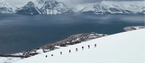 Ski touring in Lyngen Alps, Norway (6 days)