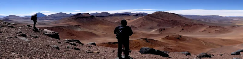 Ascent to San Francisco Volcano, in Argentina