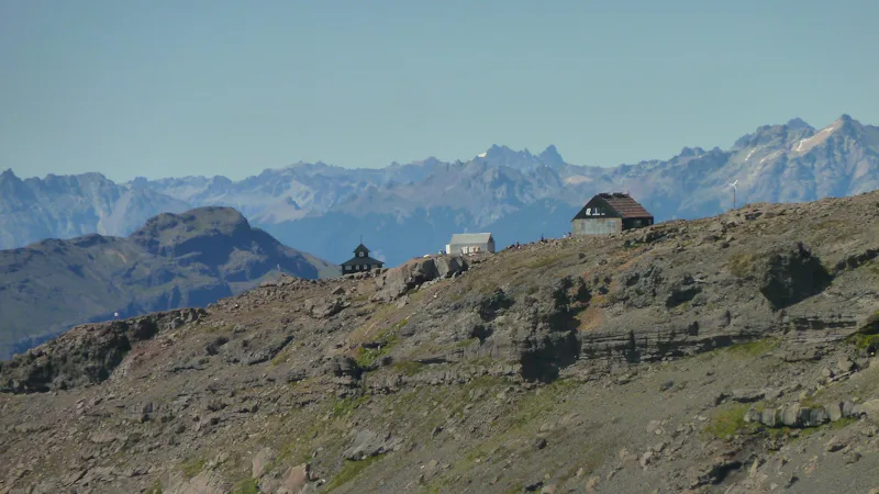 Alerce Glacier traverse, Cerro Tronador