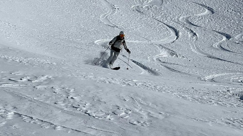 La Rosiere guided backcountry skiing