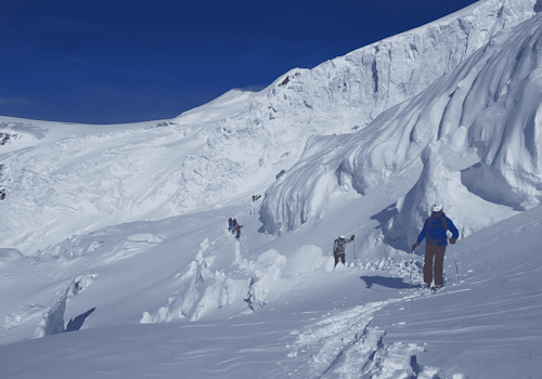 Monte Rosa ski tour Gressoney to Zermatt