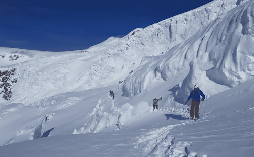 Monte Rosa ski tour Gressoney to Zermatt