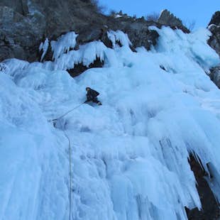 Ice climbing, Chamonix and Val de Cogne
