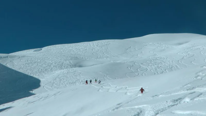 Esquí fuera de pista en Vallée Blanche