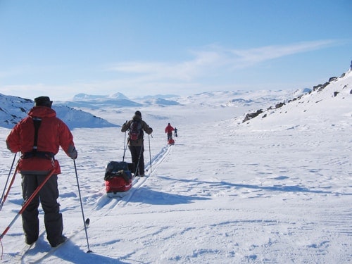 Ski touring in Lapland, Kungsleden