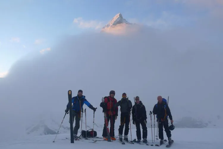 Haute Route ski touring traverse Chamonix to Zermatt