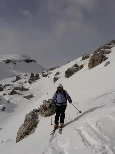 8 days off piste ski in the Dolomites
