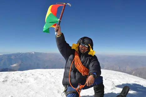 Climb Mount Illimani, Cordillera Real