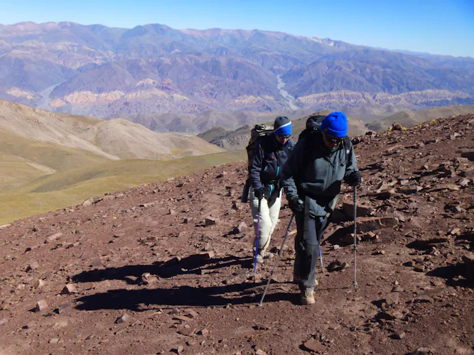 Ascent to Cerro Naranjo