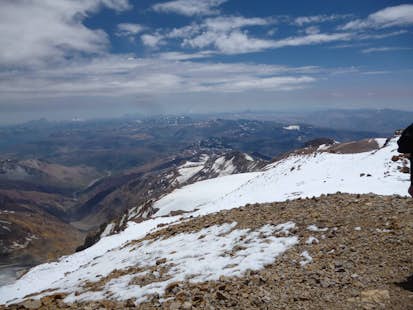 Ascent to Domuyo Volcano, 4707m