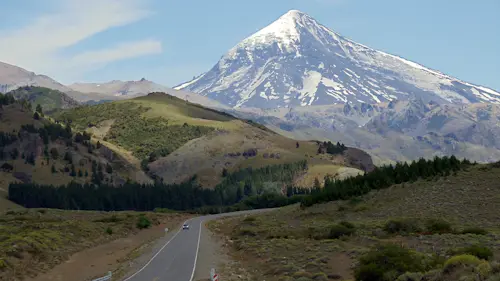 Ascent to Lanin Volcano, 3776m