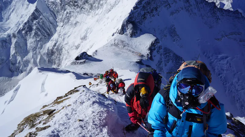 Expedición de 65 días al Sur del Monte Everest