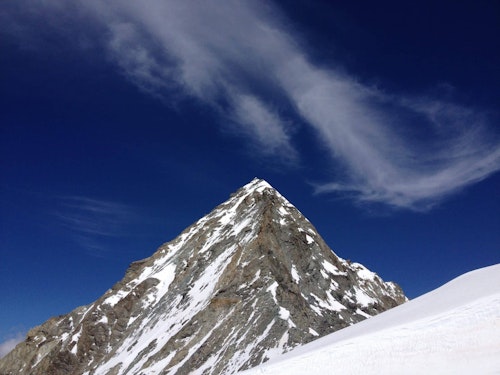 Ascent to La Dent Blanche, Pennine Alps