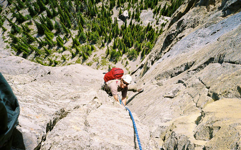 Rock Climbing in Canmore