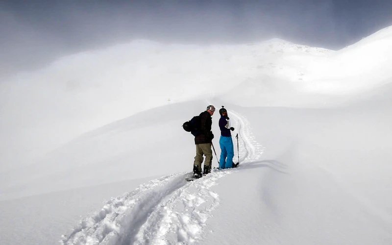 Splitboarding in Ischgl