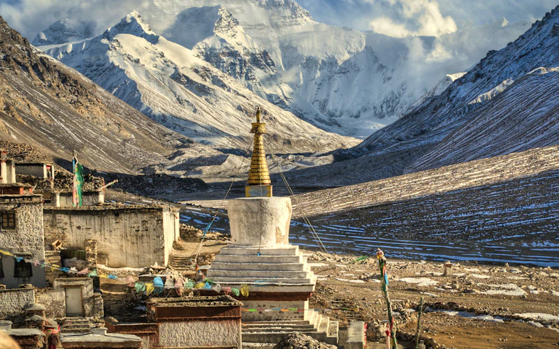 Mountain Climbing in Tibet