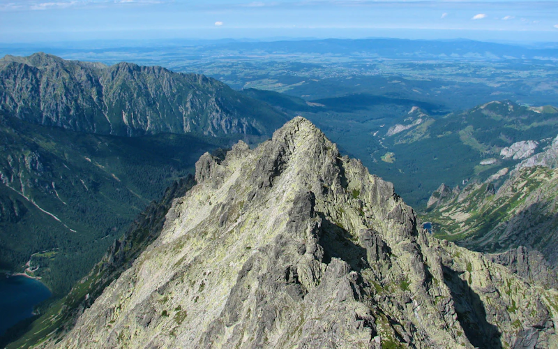 Mountain Climbing in the High Tatras