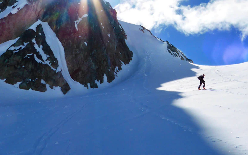 Backcountry Skiing in Zinal