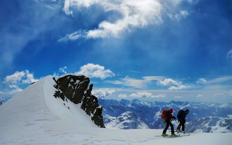 Backcountry Skiing in St Moritz