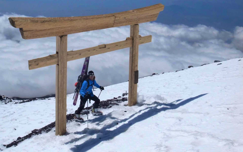 Mount Fuji Backcountry Skiing