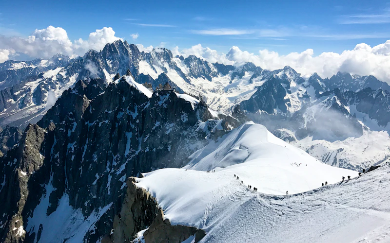 Backcountry Skiing in the French Alps