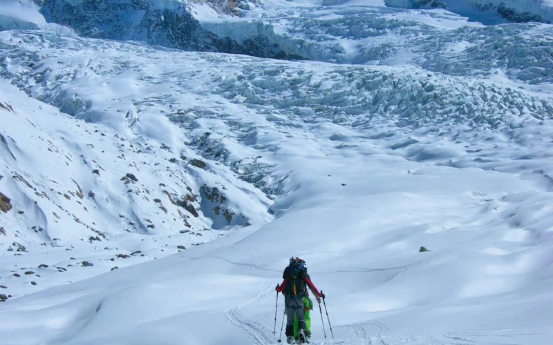 Backcountry Skiing in Alagna