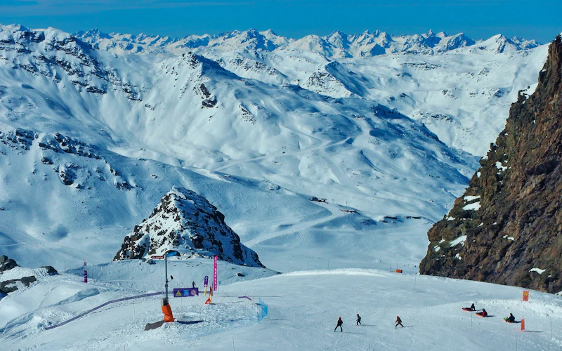 Backcountry Skiing in les 3 Vallees