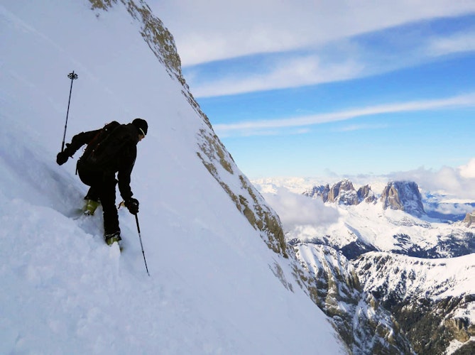 Best spots for Freeriding & Ski Touring in the Dolomites