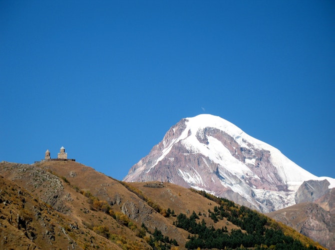 Mount Kazbek Climb: Facts & Information. Routes, Climate, Difficulty, Equipment, Cost