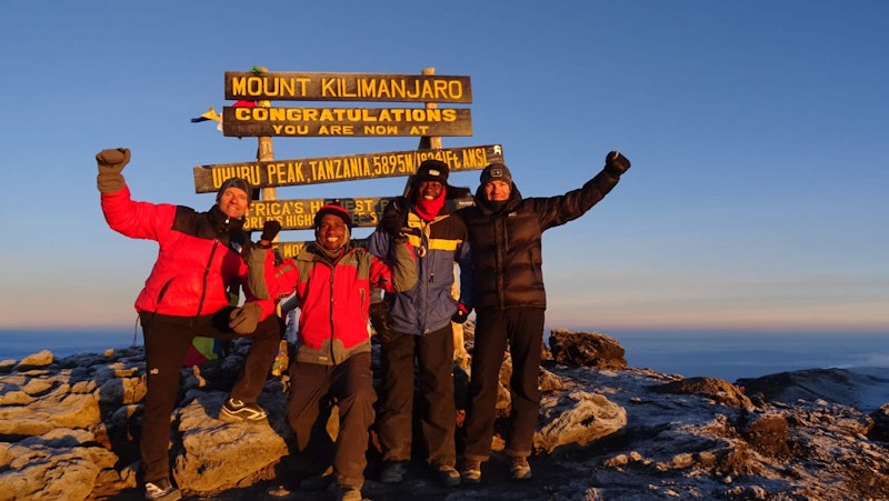 Kilimanjaro (5895m): a journey to the summit of Africa’s highest mountain