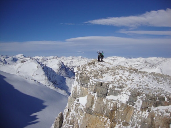 Banff climb