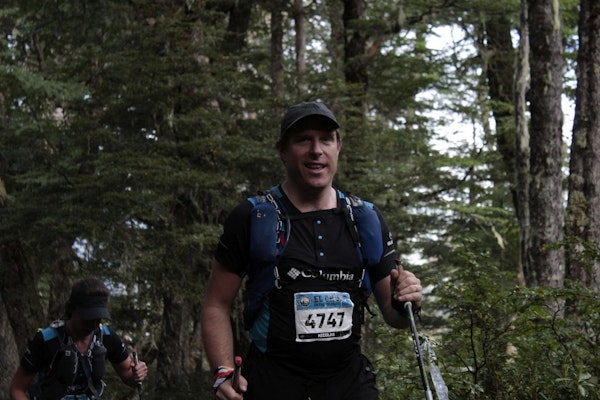 trail running Andes mountains