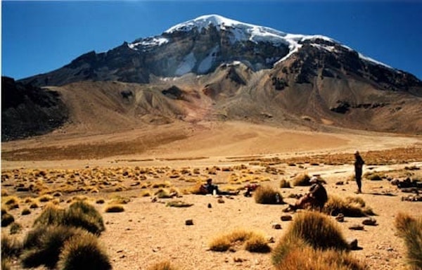 Climbing Nevado Sajama in Bolivia