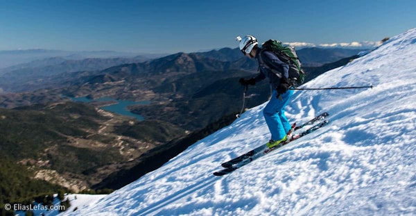 Ski touring in Greece