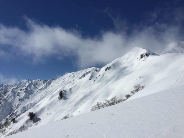 Shirakawago backcountry skiing