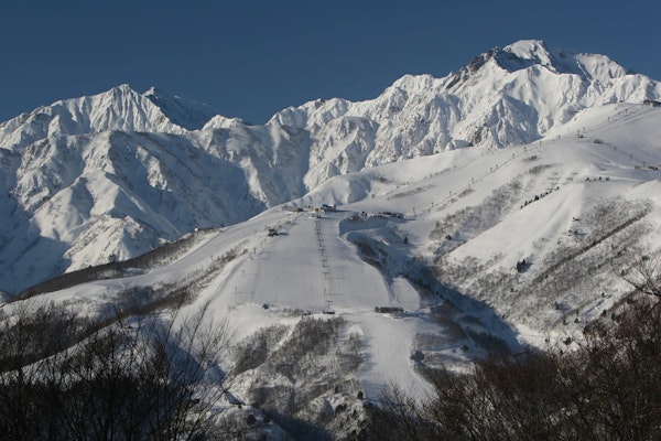 Great weather and snow conditions in Hakuba