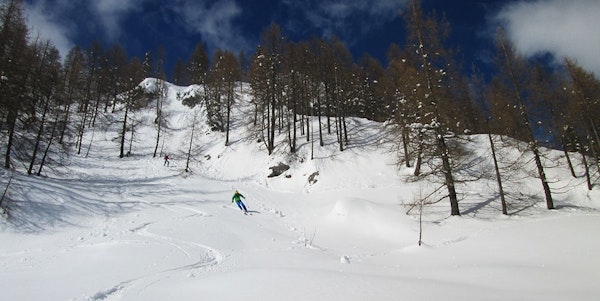 Backcountry ski tour in Slovenia