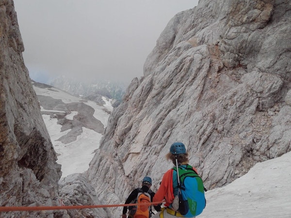 Climbing Mount Triglav via the Seven Lakes route