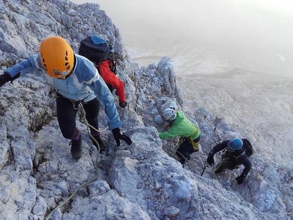 Equipment to climb Triglav