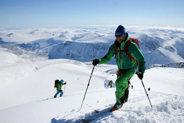 Ski touring in Kebnekaise with Fred