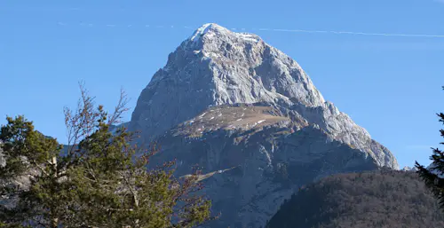 Via ferrata day on Mangart in the Julian Alps