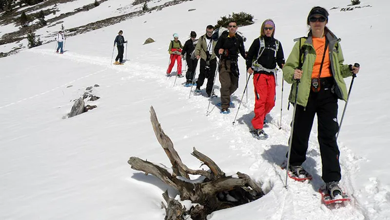 Snowshoeing and spa day in the Sierra de Guadarrama National Park 1